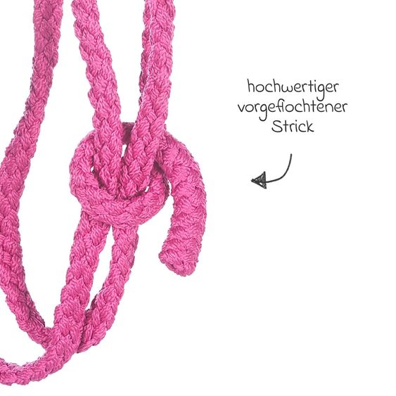 Diverse Marken Helga Kreft Führleine für Gartenpferde - Rosa