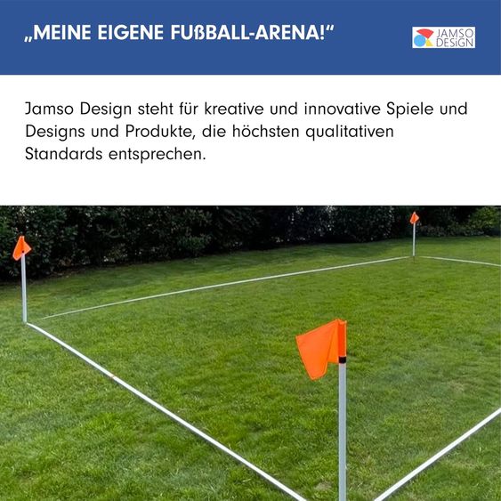 Diverse Marken JAMSO DESIGN Soccer Soccer Pitch® Home Edition (4x6m)