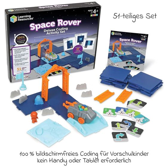 Diverse Marken Learning Resources® Coding-Spiel Space Rover Deluxe Activity-Set