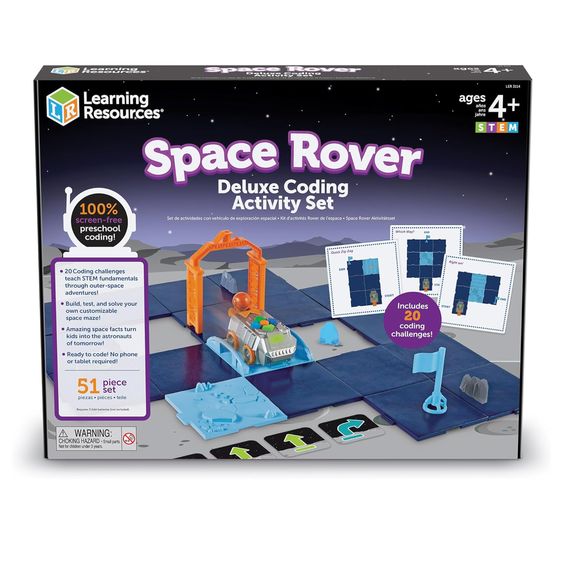 Diverse Marken Learning Resources® Coding-Spiel Space Rover Deluxe Activity-Set
