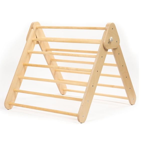 Diverse Marken Leg&Go Klettergerüst Triangle aus Holz - Natur