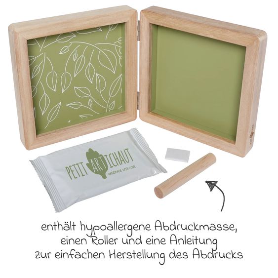 Diverse Marken PetitArtichaut™ Double frame - Olive Tree