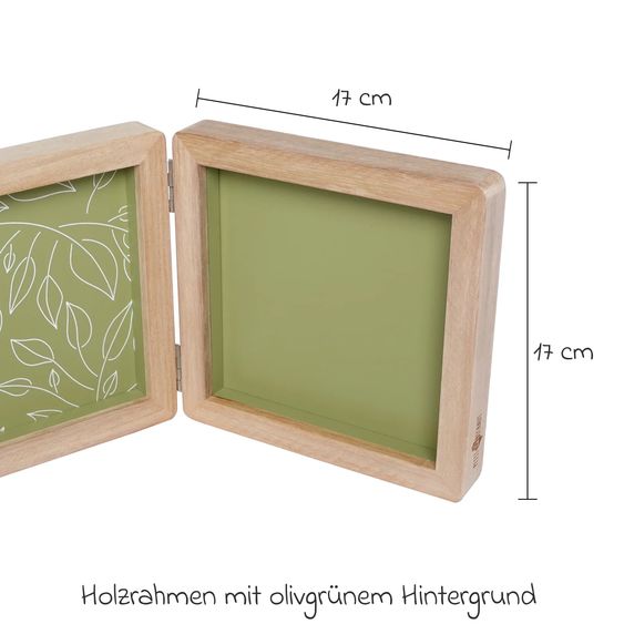 Diverse Marken PetitArtichaut™ Double frame - Olive Tree