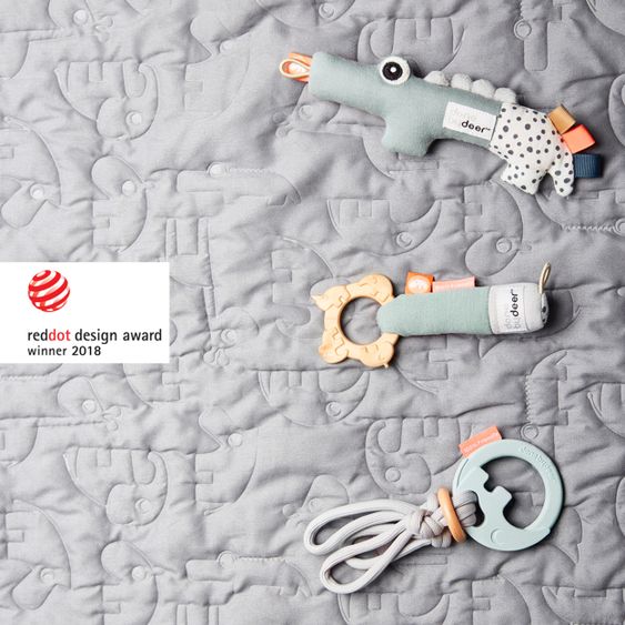 Done by Deer 3-piece activity toy set / gift set - Deer Friends - Colour Mix
