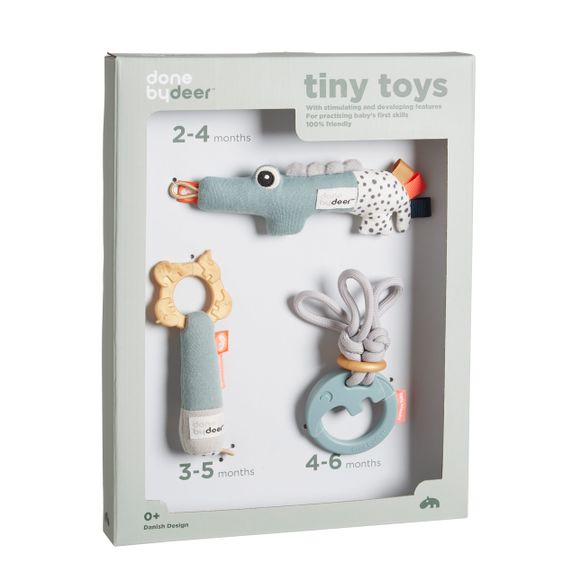 Done by Deer 3-piece activity toy set / gift set - Deer Friends - Colour Mix