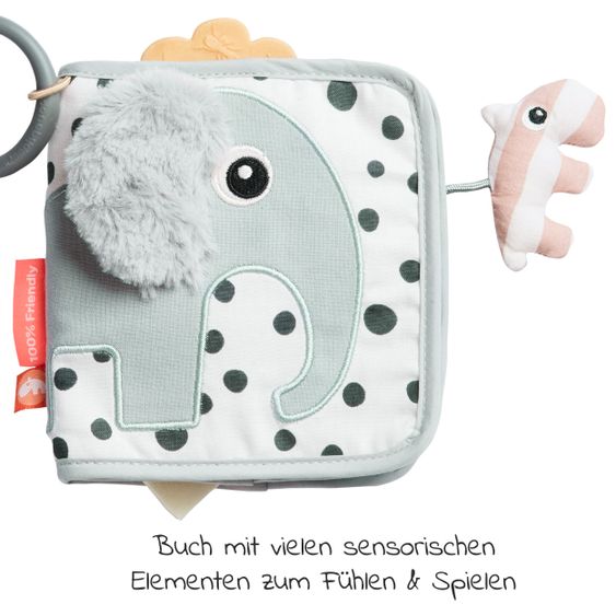 Done by Deer Activity-Soft-Bilderbuch - Elphee - Grau