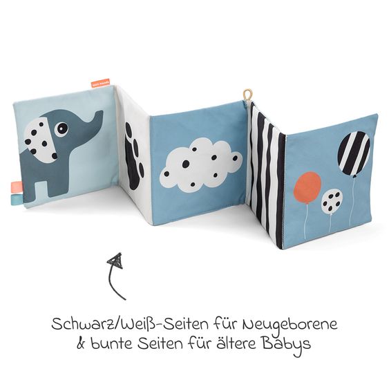 Done by Deer Activity-Soft-Bilderbuch zum Aufhängen Fold-out - Deer Friends