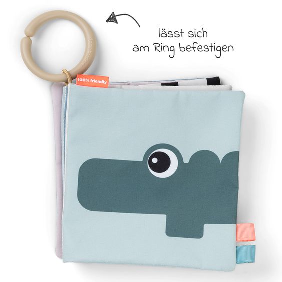 Done by Deer Activity-Soft-Bilderbuch zum Aufhängen Fold-out - Deer Friends