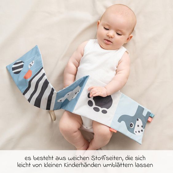 Done by Deer Activity-Soft-Bilderbuch zum Aufhängen Fold-out - Deer Friends