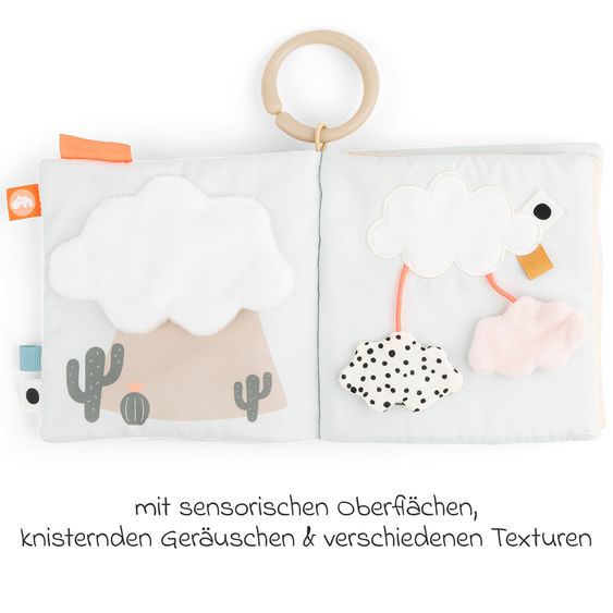 Done by Deer Activity-Soft-Bilderbuch zum Aufhängen - Lalee - Sand