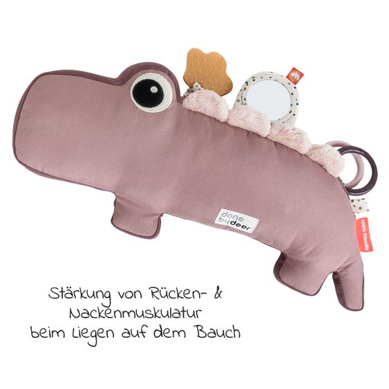 Done by Deer Activity-Spieltier - 41 cm - Croco - Rosa