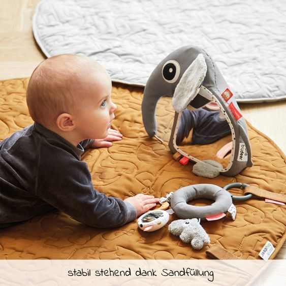 Done by Deer Activity-Spieltier - Bodenspiegel - Elphee - Grau
