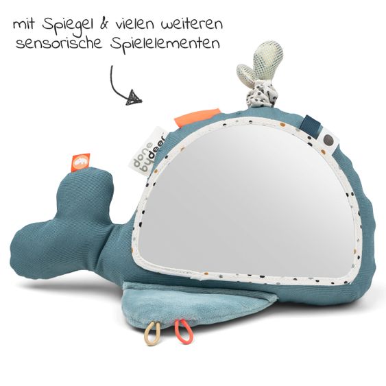 Done by Deer Activity-Spieltier - Bodenspiegel - Wally - Blau