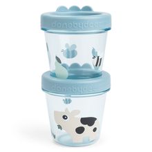 Contenitore 2-pack - Tiny Farm - Blu