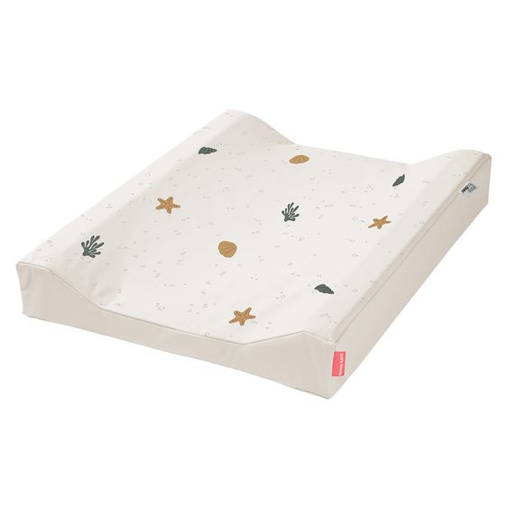 Done by Deer Folien-Wickelmulde 2-Keil - Easy Wipe - Sea Friends - Beige