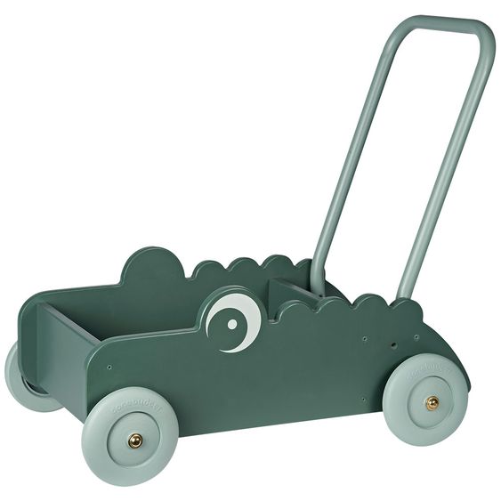 Done by Deer Baby walker - Croco - Green