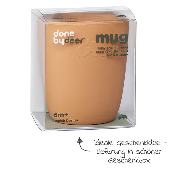 Done by Deer Silikon-Trinkbecher - Mustard