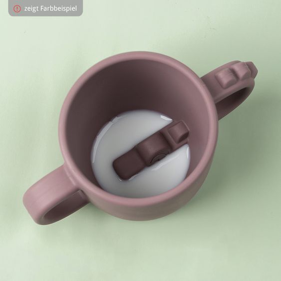 Done by Deer Silicone drinking cup - Pekaboo - Croco - Green