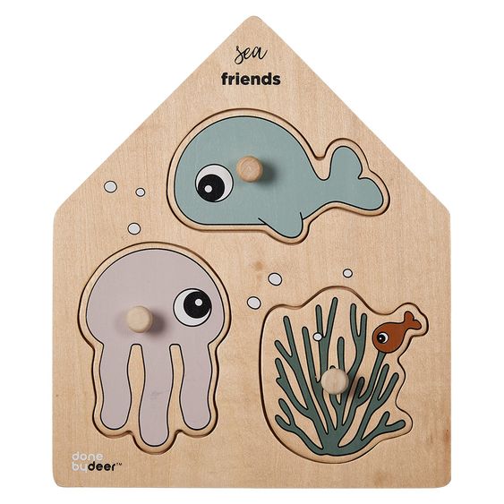 Done by Deer Plug puzzle - Sea Friends