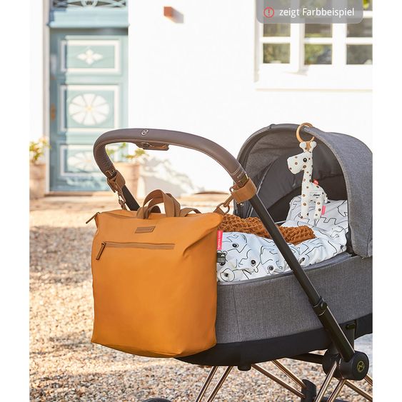 Done by Deer Changing backpack incl. changing mat & stroller attachment - Grey