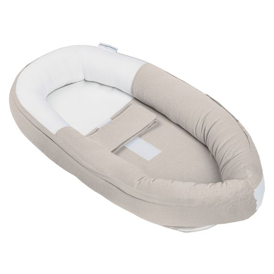 doomoo Baby nest Cocoon with waist belt - Tetra Sand