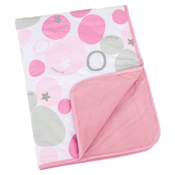 doomoo Cotton blanket Doomoo Dream 75 x 100 cm - Stones Old Pink