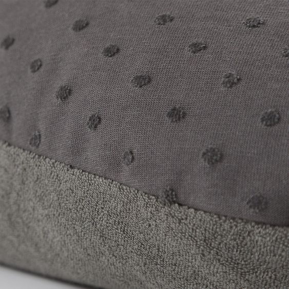 doomoo Lagerungskissen XL zum Stillen & Relaxen 190 cm - Pompom - Anthrazit