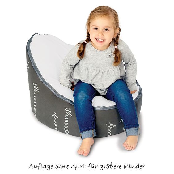 doomoo Multifunktionaler Sitz Doomoo Seat - Giraffe - Grau