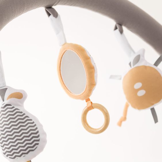 doomoo Multifunktionaler Textil-Spielbogen für Doomoo Seat - Taupe