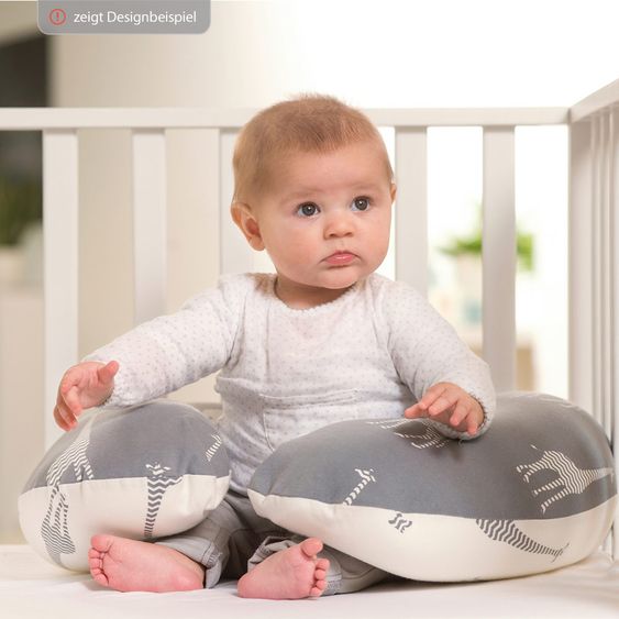 doomoo Stillkissen Softy Cotton 155 cm - Stars - Anthrazit
