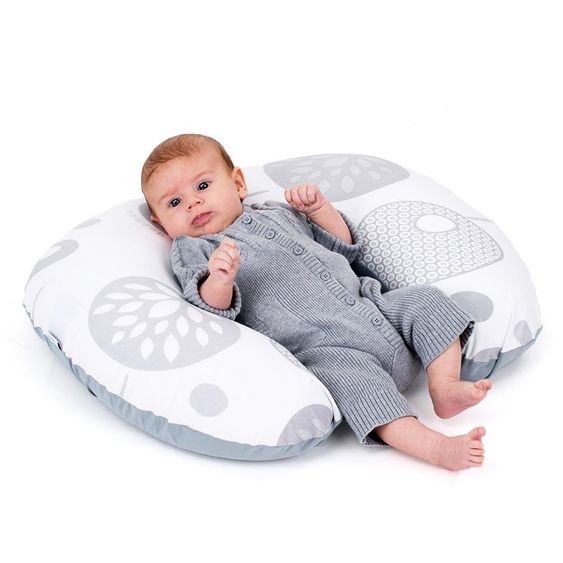 doomoo Stillkissen Softy Cotton 155 cm - Tree Grau