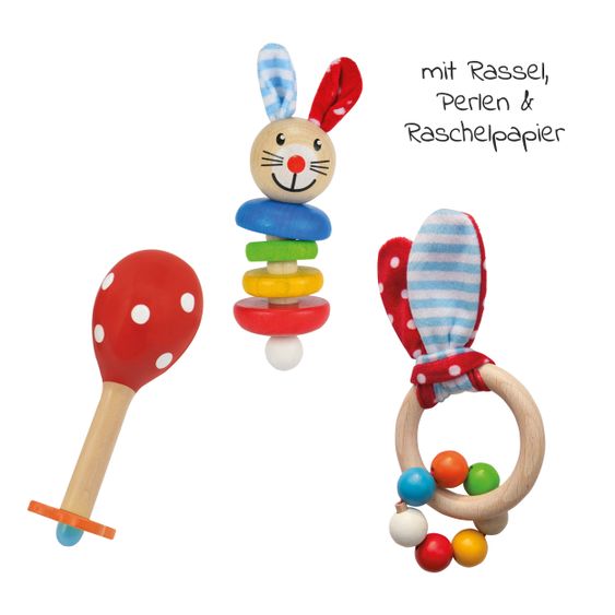 Eichhorn 3-tlg. Geschenkset - Hase