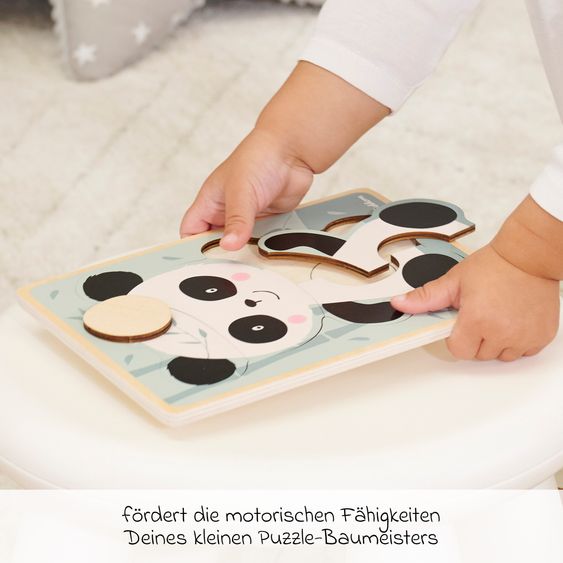 Eichhorn Inlay puzzle / Contour puzzle - Panda