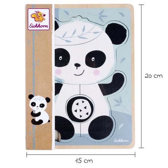 Eichhorn Inlay puzzle / Contour puzzle - Panda