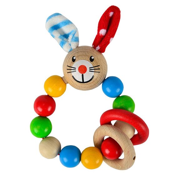 Eichhorn Greifling Hase mit Ringen