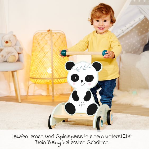 Eichhorn Schiebe-Lauflernwagen - Panda