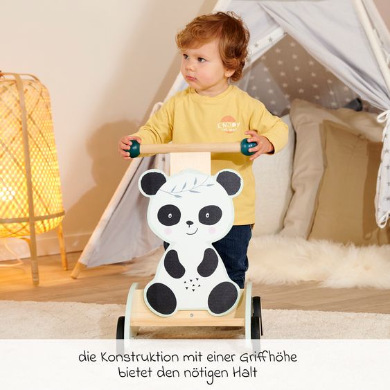 Eichhorn Schiebe-Lauflernwagen - Panda