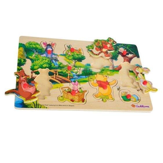 Eichhorn Steckpuzzle Winnie the Pooh groß