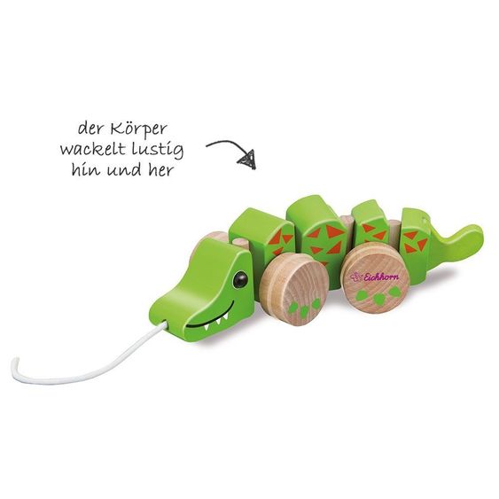 Eichhorn Ziehtier Krokodil
