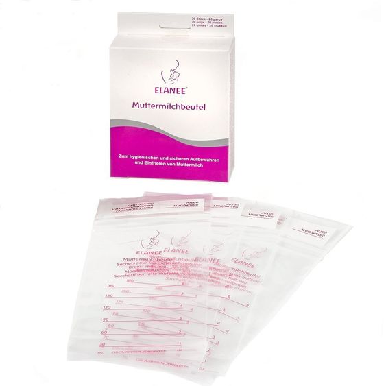 Elanee Breastmilk sachet of 20 packs of 180 ml each