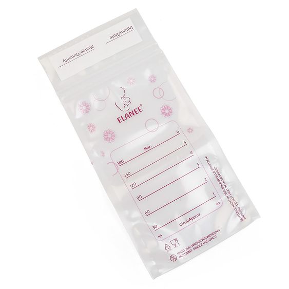 Elanee Muttermilchbeutel 20er Pack je 180 ml