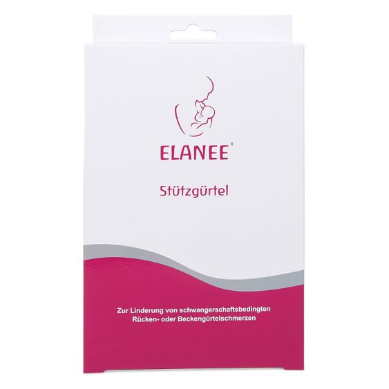 Elanee Support belt for pregnant women - White - Size M