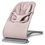 3in1 Evolve Bouncer Babywippe ab Geburt -Kleinkind 3 Jahre (2,5 kg-13,2 kg) inkl. Neugeborenen-Einsatz - Blush Pink
