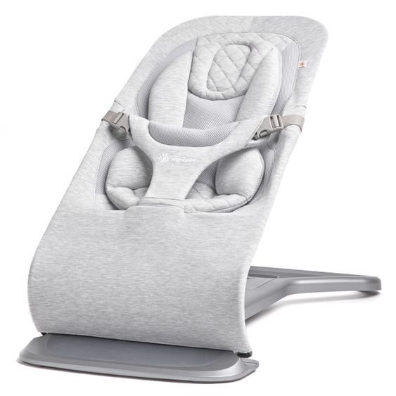 Ergobaby 3in1 Evolve Bouncer baby bouncer from birth -Toddler 3 years (2.5 kg-13.2 kg) incl. newborn insert - Light Grey
