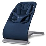 3in1 Evolve Bouncer Babywippe ab Geburt -Kleinkind 3 Jahre (2,5 kg-13,2 kg) inkl. Neugeborenen-Einsatz - Midnight Blue
