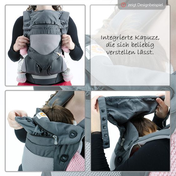 Ergobaby Babytrage 360 Cool Air Mesh für 4 Tragepositionen - Icy Mint