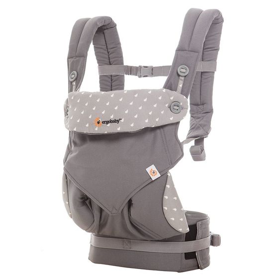 Ergobaby Babytrage 360 für 4 Tragepositionen - Dewy Grey