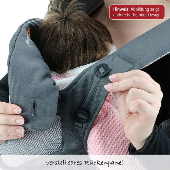 Ergobaby Babytrage 360 für 4 Tragepositionen - Dewy Grey