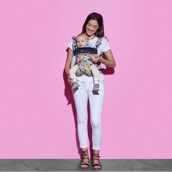 Ergobaby Babytrage 360° für 4 Tragepositionen - Keith Haring Pop