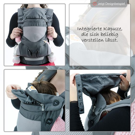 Ergobaby Babytrage 360° für 4 Tragepositionen - Keith Haring Pop
